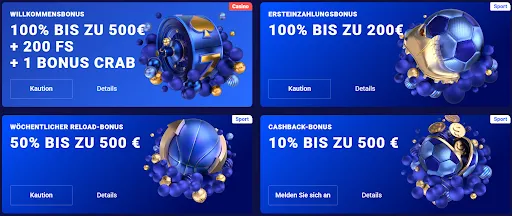 Frumzi Casino Bonusaktionen